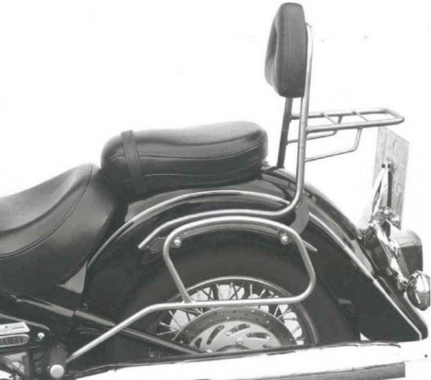 Afbeeldingen van Sissybar zonder rekje Hepco&Becker chroom Yamaha XV1600 Wild Star '94-'04