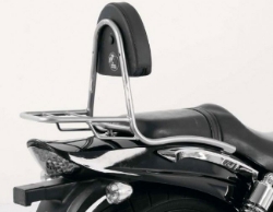 Afbeeldingen van Sissybar zonder rekje Hepco&Becker chroom Hyosung GV650 '06-'11