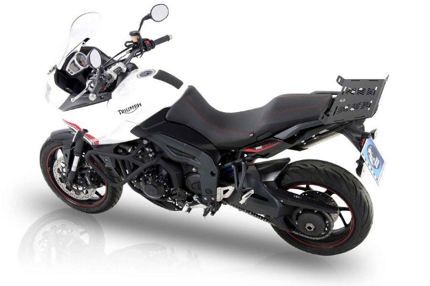 Afbeeldingen van Topdragerverbreder zwart Hepco&Becker Triumph Tiger 1050 Sport '13-
