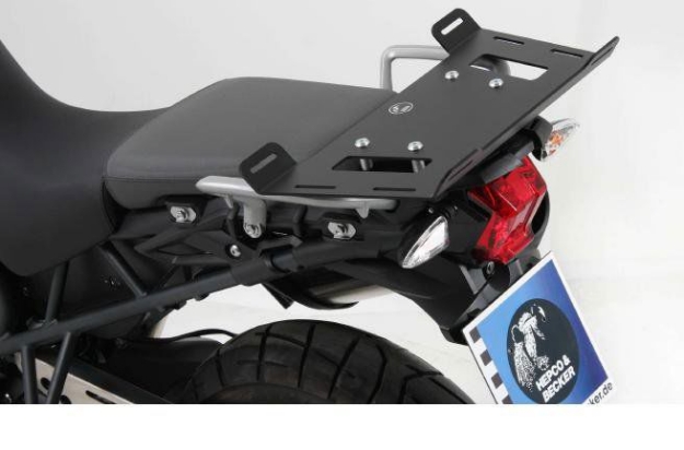 Afbeeldingen van Topdragerverbreder zwart Hepco&Becker Triumph Tiger 800 XC / XCx '15-