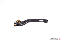 Afbeeldingen van Koppelingshendel Puig opklapbaar zwart/goud