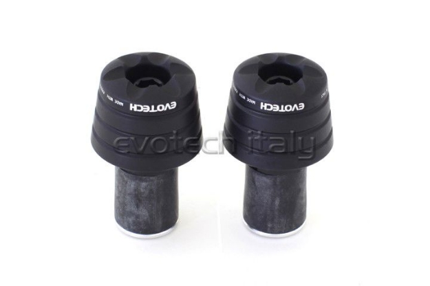 Afbeeldingen van Trillingsdempers Evotech Honda (CB-CBR-CBF-VTR)-Mat zwart