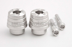 Afbeeldingen van Trillingsdempers Evotech Honda (CB-CBR-CBF-VTR)-Zilver