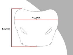 Afbeeldingen van Vervangingsruit touring Honda ST1100 '90-01
