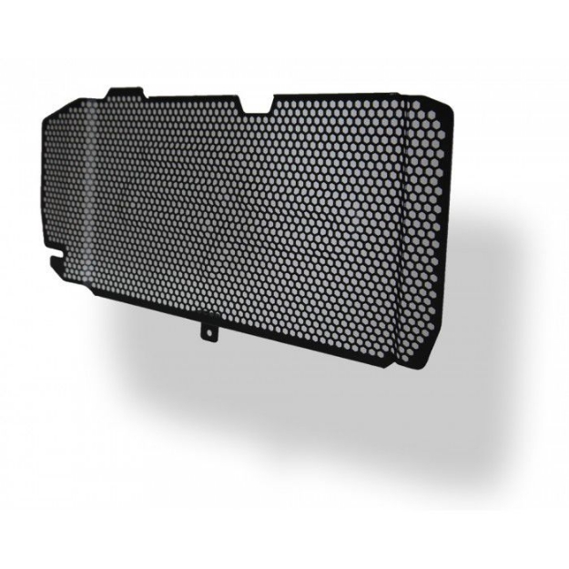 Afbeeldingen van Radiatorcover zwart Evotech Performance BMW F800R '15-19