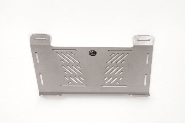 Afbeeldingen van Topdrager / Sportrack verbreder zilver Hepco&Becker