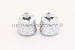 Afbeeldingen van Trillingsdempers Evotech Triumph Speed Triple/R '11--Zilver