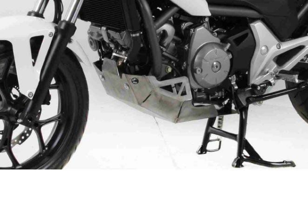 Afbeeldingen van Carterplaat aluminium Hepco&Becker Honda NC700S '12-13 / NC750S '14-