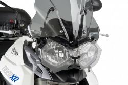 Afbeeldingen van Koplamp beschermer transparant Puig Triumph diverse Tiger 800 modellen