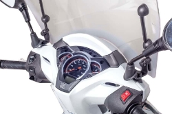 Afbeeldingen van Windscherm scooter model T.G. Puig helder voor Honda Scoopy SH300i '15-
