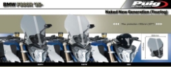 Afbeeldingen van Vervangingsruit naked bike touring Puig BMW F800R '15-