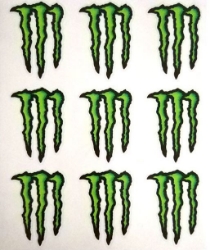 Afbeeldingen van Stickervel Energy 14x16cm (8250)