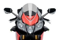 Afbeeldingen van Side Spoiler Downforce zwart van Puig voor de Aprilia RSV4 RR / RF '15-20