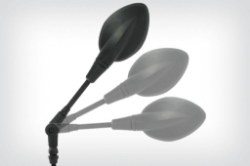 Afbeeldingen van ERGO Sport motorbike mirror Flash diverse BMW modellen - black Wunderlich