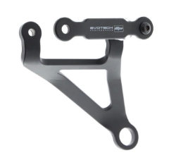 Afbeeldingen van Uitlaatsteun zwart Evotech Performance Ducati Monster 821 Stealth '19-20