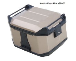 Afbeeldingen van Topkoffer TC45 Xceed Silver Hepco&Becker