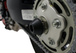 Afbeeldingen van Achterasspindle Evotech Performance Ducati Hypermotard 1100 '07-'12