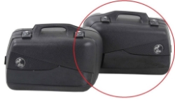 Afbeeldingen van Hepco&Becker Junior Flash 30L black losse linker koffer