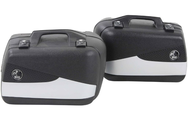 Afbeeldingen van Hepco&Becker Junior Flash kofferset 37L zilver