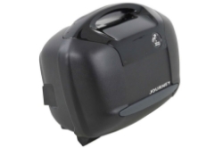 Afbeeldingen van Hepco&Becker Journey BLACK 42 liter losse linker koffer