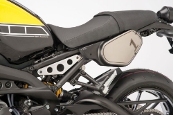 Afbeeldingen van Side cover panels Puig (set) Yamaha XSR900 '16--Mat zwart