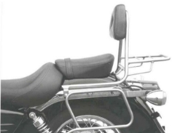Afbeeldingen van Sissybar met rekje Hepco&Becker Chroom Honda VT125