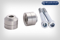 Afbeeldingen van Handlebar riser ERGO 20mm diverse BMW modellen - silver Wunderlich