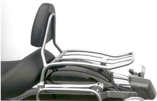 Afbeeldingen van Solorack met rugsteun Hepco&Becker chroom Honda VT125