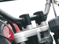 Afbeeldingen van Handlebar riser 25mm diverse BMW modellen - black Wunderlich