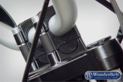 Afbeeldingen van Handlebar riser without Navigation System 25mm BMW R1200GS/Adventure -'07 - black Wunderlich