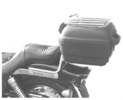 Afbeeldingen van Sissybar met rekje Hepco&Becker chroom Kawasaki EN500 1996-