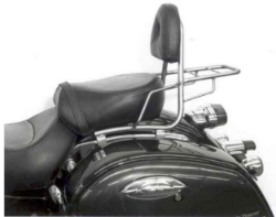 Afbeeldingen van Sissybar met rekje Hepco&Becker chroom Kawasaki VN1500 CLASSIC TOUR