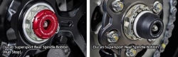Afbeeldingen van Achterasspindle Evotech Performance Ducati SuperSport '17-20