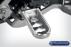 Afbeeldingen van Footrest lowering kit - silver BMW R1200GS LC/Adventure Wunderlich