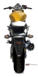 Afbeeldingen van MIVV Suono Steel Black RVS demper Honda CBR600F '11- / CB600F Hornet '07-