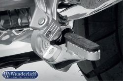 Afbeeldingen van ERGO footrest lowering BMW R1100GS/R1150GS/Adv. R850GS - silver Wunderlich