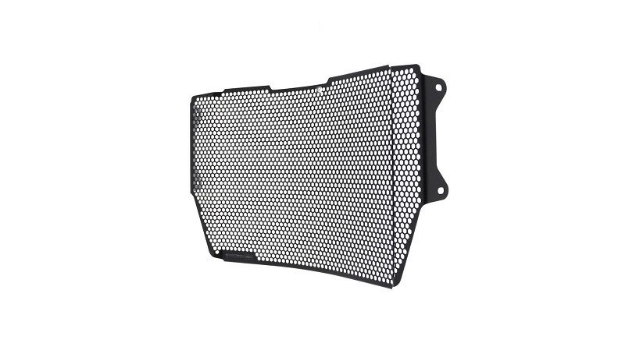 Afbeeldingen van Radiatorcover zwart Evotech Performance Triumph Speed Triple RS '18-20