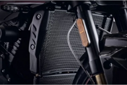 Afbeeldingen van Radiatorcover zwart Evotech Performance Triumph Speed Triple RS '18-20