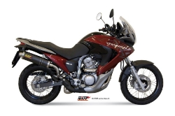 Afbeeldingen van MIVV Oval carbon demper met carbon cap (small) Honda XL700V '08-
