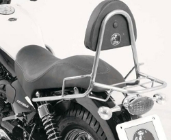 Afbeeldingen van Sissybar met rekje Hepco&Becker chroom Moto Guzzi NEVADA 750 Anniversario 2010-