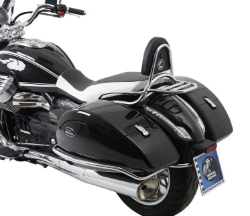 Afbeeldingen van Sissybar met rekje Hepco&Becker chroom Moto Guzzi CALIFORNIA 1400 Custom / Touring