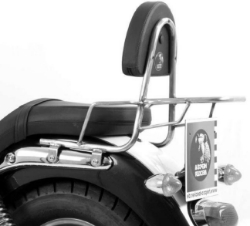 Afbeeldingen van Sissybar met rekje Hepco&Becker chroom Triumph Bonneville Amerika / Speedmaster '11-17