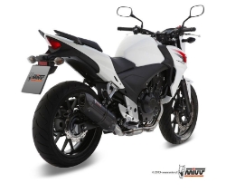 Afbeeldingen van MIVV Steel Black Suono demper Honda CB500 F / CB500 X / CBR 500 R '13-