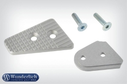 Afbeeldingen van Brake lever extension BMW F650GS '08-/ F700GS/ F800GS '12-- silver Wunderlich