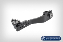 Afbeeldingen van Adjustable foot brake lever - black BMW R1200GS LC/AdventureWunderlich