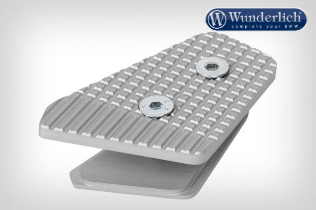 Afbeeldingen van Brake lever enlargement diverse BMW modellen - silver Wunderlich