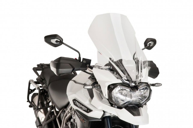 Afbeeldingen van Vervangingsruit touring Puig Triumph Tiger 1200 Explorer '16- modellen -transparant