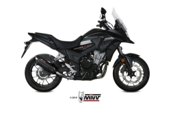 Afbeeldingen van MIVV Steel Black Suono demper Honda CB500X '17-'20