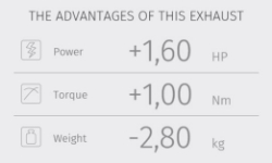 Afbeeldingen van MIVV MK3 Black RVS Honda CB1000R '18-