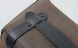 Afbeeldingen van Rugged bruin C-Bow tassenset Hepco&Becker - 19 liter